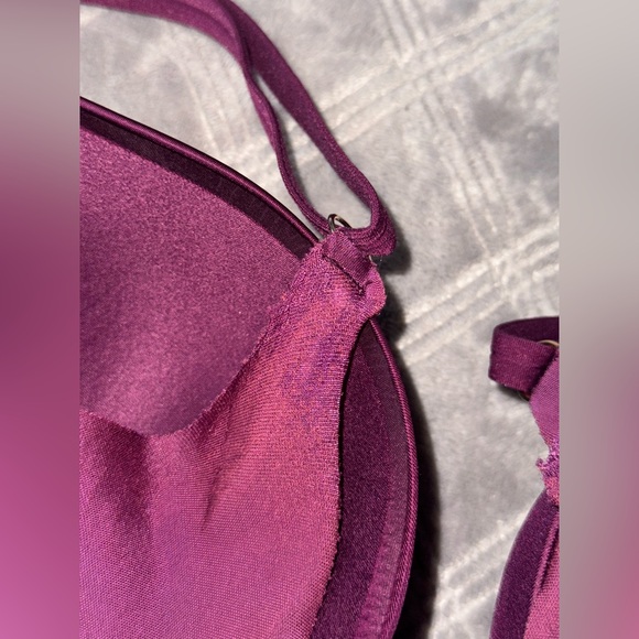 Victoria Secret push up bra 38C burgundy color - Picture 8 of 8